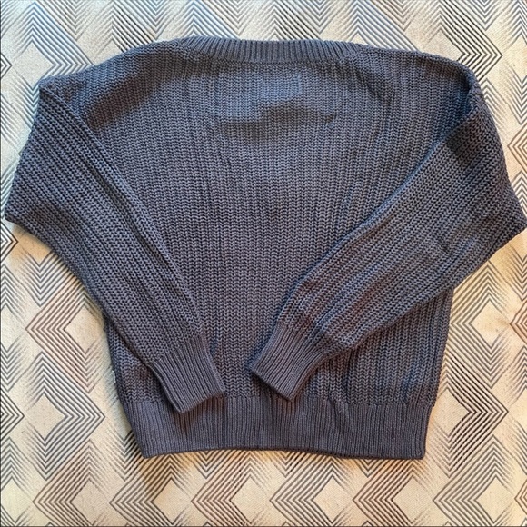 Pink Victoria’s Secret Fishermen Crew Neck Sweater - Picture 3 of 5